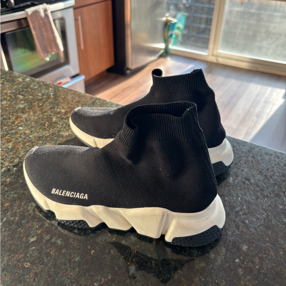 Balenciaga Women’s Black Sock Sneakers